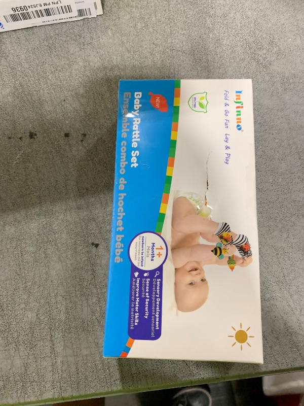 Photo 1 of Infinno Baby Wrist Rattle Socks and Foot Finder Set, Perfect Baby Toys for 0-12 Months Newborn Boys and Girls As Shower Gifts, Garden Bug Series