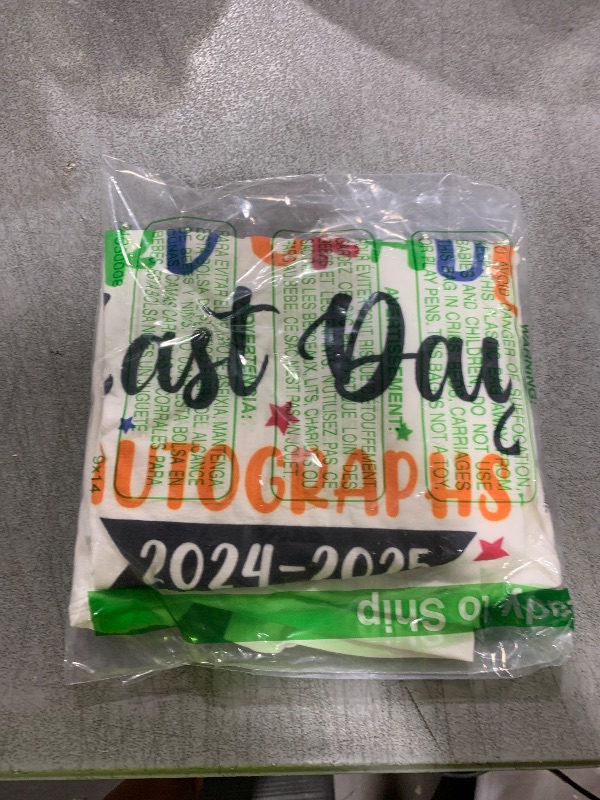 Photo 1 of Last Day Of School Year 2025 Autograph 3rd Grade Graduation T-Shirt S