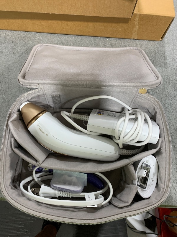 Photo 1 of Braun Smart IPL, Silk·Expert Pro 5: at Home Laser Hair Removal for Women and Men, Permanent Visible Hair Reduction in Hair Regrowth for Body & Face, Soft Pouch and Precision Head, IPL5157