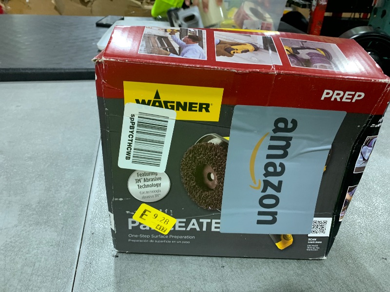 Photo 1 of Wagner Spraytech 0513040 PaintEater Electric Palm Grip Paint Removal Sanding Kit, Orbital Disc Sander