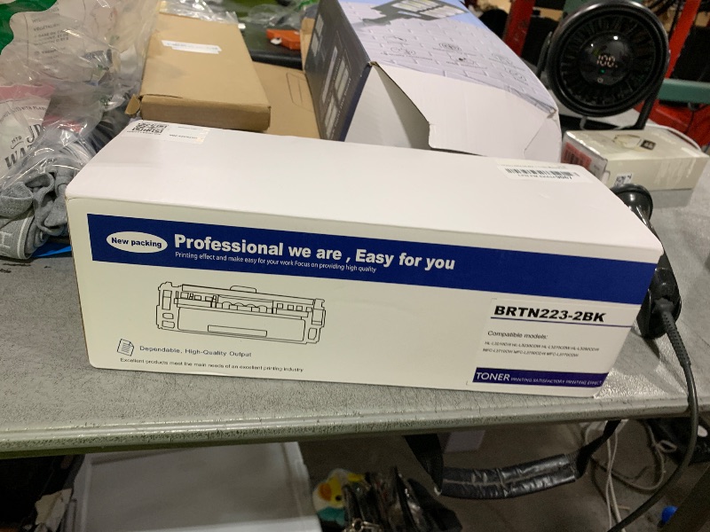 Photo 1 of TN227 Black High Yield Toner Cartridge Replacement for Brother TN-227BK TN227BK TN223BK TN 223BK for MFC-L3770CDW MFC-L3710CW MFC-L3750CDW HL-3290CDW HL-3210CW HL-3230CDW Printer TN2272PK