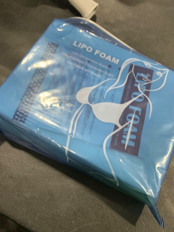 Photo 1 of KUSMOO 5 Pack Lipo Foam Pads for Post Surgery Ab Board Liposuction Surgery Flattening Abdominal Compression Garments Lipo Foam Sheets 8" x 11"