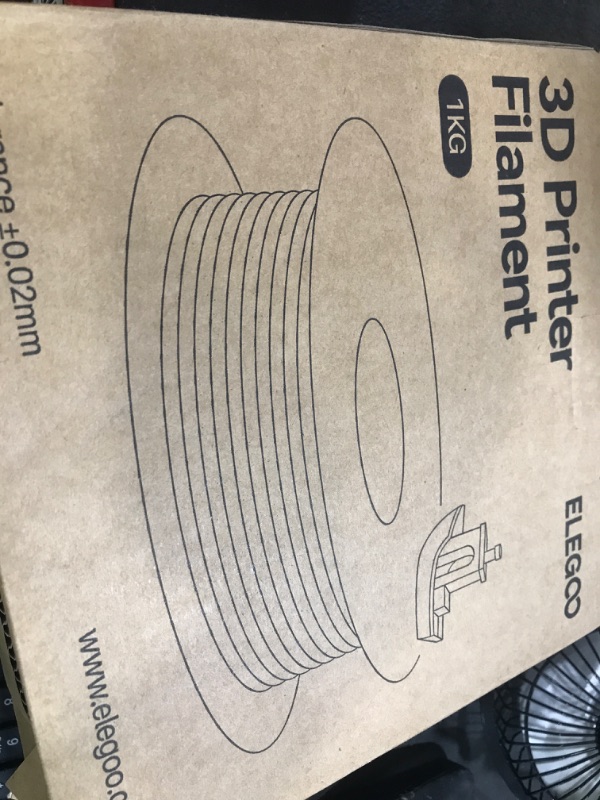 Photo 1 of ELEGOO Matte PLA Filament Navy Blue 1KG, 1.75mm 3D Printer Filament Dimensional Accuracy +/- 0.02mm, 1kg Carboard Spool (2.2lbs) for Most FDM 3D Printers