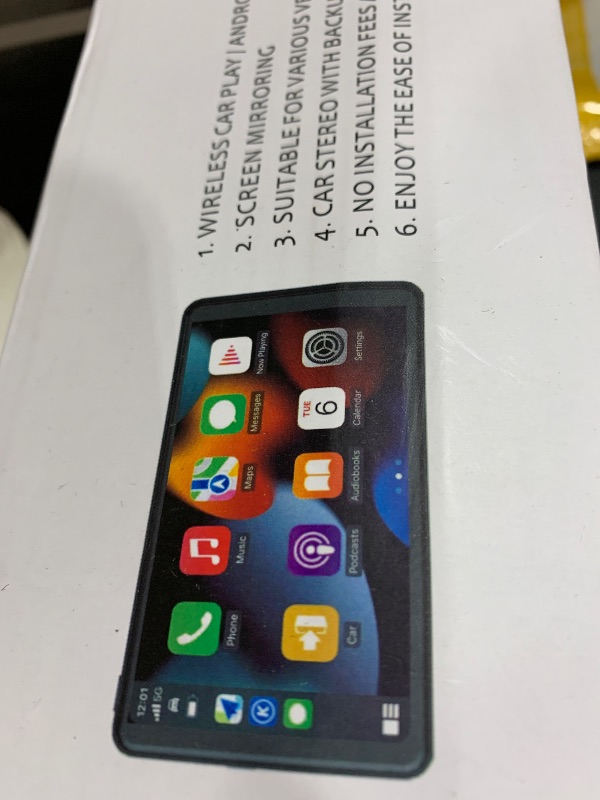 Photo 1 of Wireless Carplay Radio 