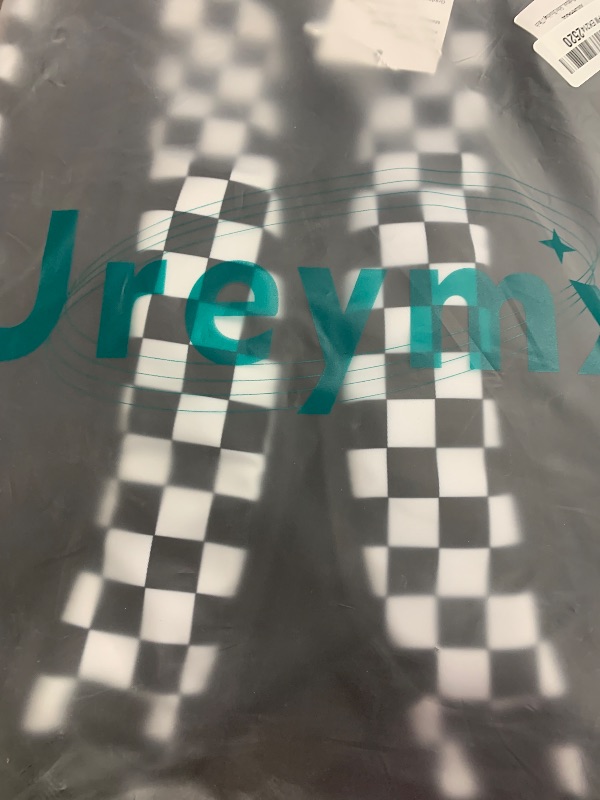 Photo 1 of UREYMX Checkered Backpack School Backpack Boys Girls Backpacks for Kids Large Capacity Waterproof Lightweight Backpack Black