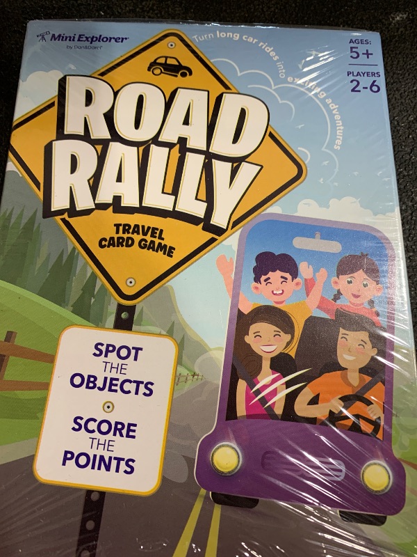 Photo 1 of Road Rally Travel Scavenger Hunt Card Game for Kids - Roads Trip Car Games & Activities Must Haves Essentials - Fun Eye Hide & Seek Found Spy Summer Camping Toys Ages 5 6 7 8 9 10 11 12, 8-12