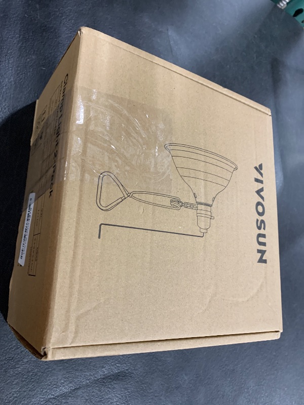 Photo 1 of VIVOSUN Clamp Lamp Light with Detachable 8.5 Inch Aluminum Reflector up to 150 Watt E26 Socket (No Bulb Included), 6 Feet Cord, UL Listed, Pack of 2