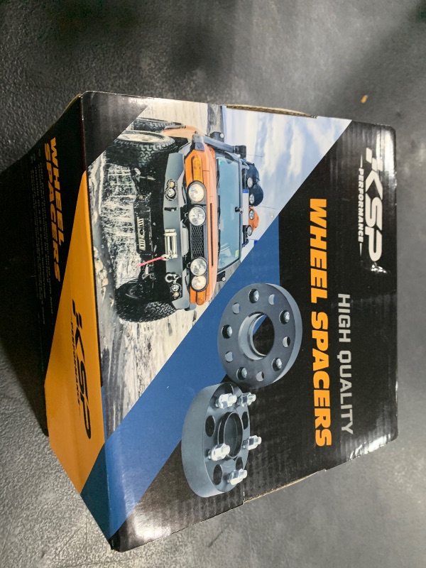 Photo 1 of KSP 5x5 Wheel Spacers for Grand Cherokee 1999-2010,Wrangler 2007-2018,1.5" Thick 5x127mm Wheel Spacer with 71.5mm Bore 1/2-20 Stud Compatible with J-e/ep Commander XK,38mm Tire Spacer for WJ WK JK JKU