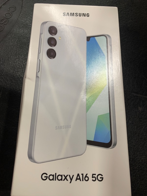 Photo 1 of Samsung Galaxy A16 5G A Series, Unlocked Android Smartphone, Large AMOLED Display, Durable Design, Super Fast Charging, Expandable Storage, 5G Connectivity, US Version, 2025, Light Gray