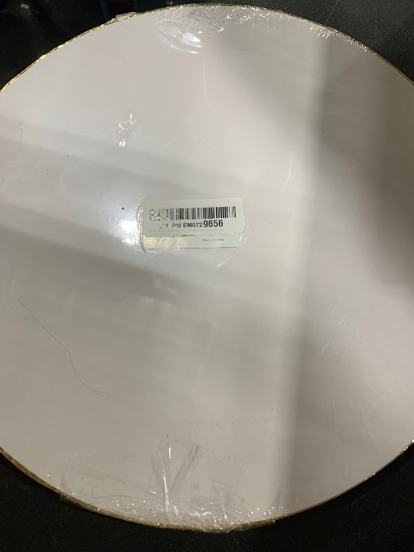 Photo 1 of Cakebon Cake Boards - Sturdy 1/2 Inch Thick Drums - 14 Inch Professional Smooth Straight Edges Gold 1-Pack