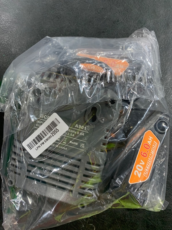 Photo 1 of ?New Led tor?3Pack 6.0Ah 20V Replace Battery for Worx 20V Battery Compatible with Worx 20 Volt Lithium WA3520 WA3525 WG151s WG155s WG251s WG255s WG540s WG545s Cordless Power Tools Battery