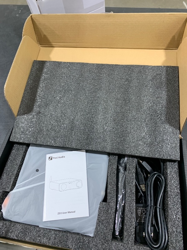 Photo 1 of Fosi Audio ZD3 Desktop DAC Preamp, Fully Balanced Digital to Analog Audio Converter with ES9039Q2M for Home Stereo Amplifier, Bluetooth/USB/Optical/Coax/TV HDMI ARC Input, XLR/RCA Output with Remote