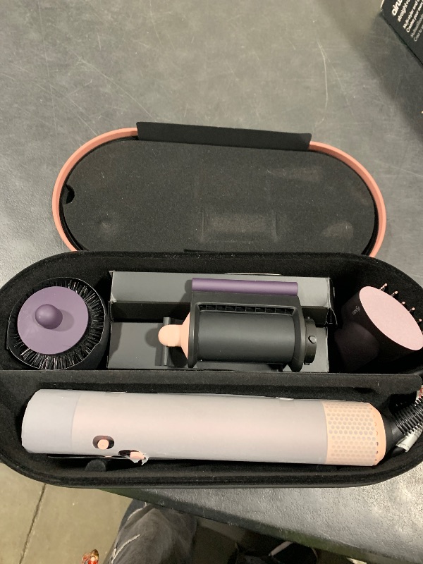 Photo 1 of Limited Edition Dyson Airwrap i.d.™ Multi-Styler and Dryer Straight+Wavy in Jasper Plum