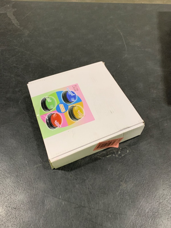 Photo 1 of BEAN LIEVE 4-Pack Game Buzzers - Family feud Buzzer with Lights and Sounds, Answer Buzzers for Classroom, Quizzes Party, Buzzer for Game Show for Kids, Adults and Teacher Supplies