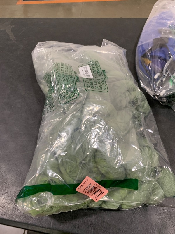 Photo 1 of 12 Pack Boho Gauze Table Runner - 35x72 Inch Rustic Cheese Cloth Long Table Runner for Wedding, Bridal Shower, Birthday Party Decor (Dusty Sage Green)