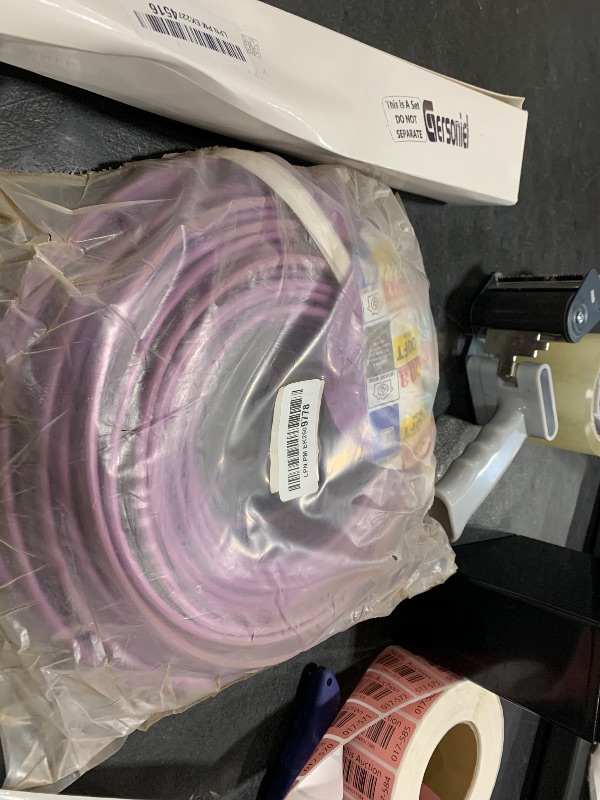 Photo 1 of 100 FEET 12/3 Type NM-B Copper. #12 AWG, 3 Conductors with Ground. Insulated Jacket Purple