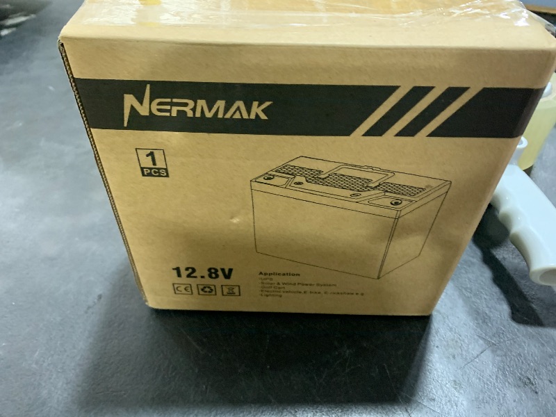 Photo 1 of 12V 10Ah Lithium LiFePO4 Deep Cycle Battery, 2000+ Cycles Rechargeable Battery for Solar/Wind Power, Small UPS, Lighting, Power Wheels, Fish Finder and More, Built-in 10A BMS
