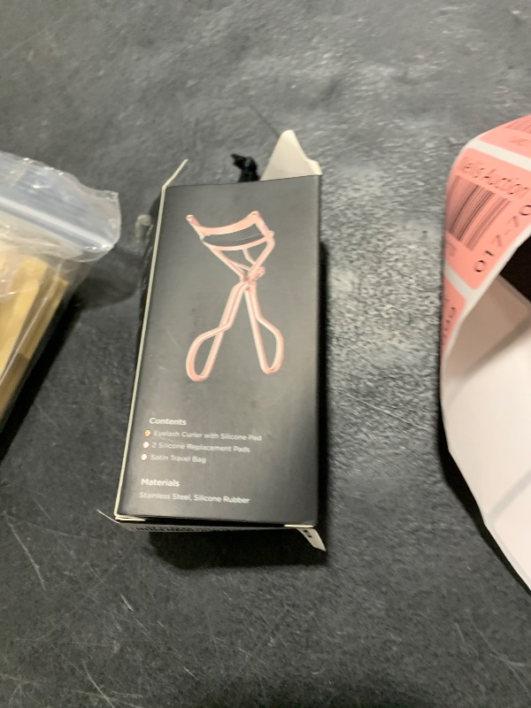Photo 1 of Brilliant Beauty Eyelash Curler with Satin Bag & Refill Pads - Award Winning - No Pinching, Just Dramatically Curled Eyelashes for a Lash Lift in Seconds (Rose Gold)
