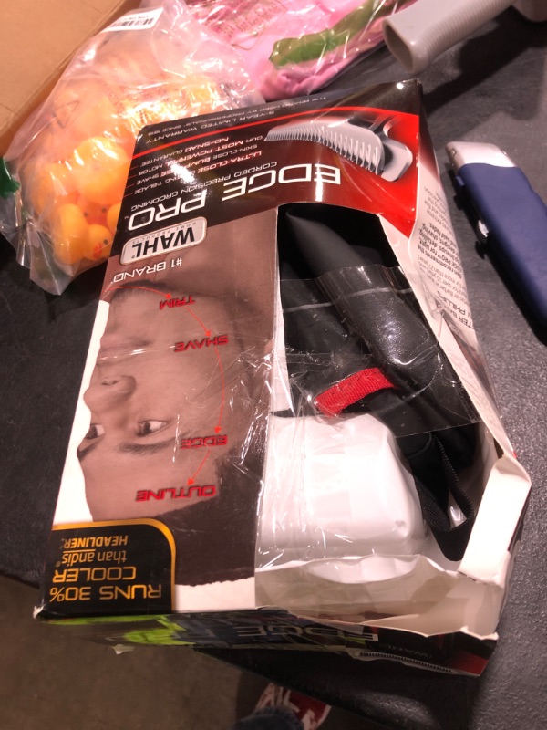 Photo 1 of Wahl Edge Pro Bump Free Corded Beard Trimmer for Men Touch Up Trimmer & Grooming Detailer Kit – Perfect for Edging Beards, Mustaches, Hair, & Stubble, – Model 9686-300