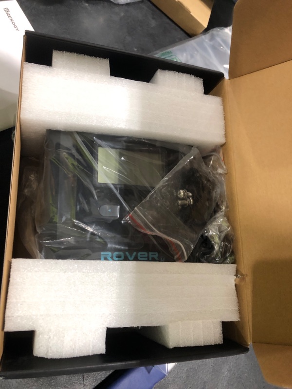 Photo 1 of Renogy Charge Controller-Rover 20A MPPT 12V/24V Auto-Detect LCD Display | 99.9% Efficiency for Gel/Flooded/Lithium Batteries | Dual-Peak Tracking & Modbus Support (20A 12V/24V)