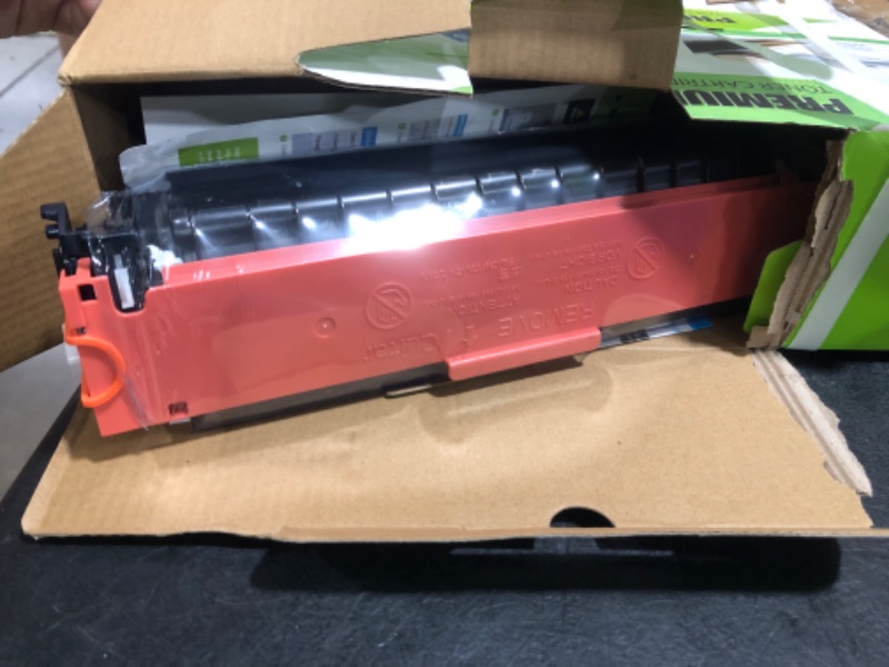 Photo 1 of 414A Toner Cartridge High Yield Replacement for MFP M479fdw Toner for 414A 414X 4 Pack Work for HP Color Laser Jet Pro MFP M479fdw M454dw M454dn M455dn MFP M480f M479dw M479fdn Printer (BK/C/Y/M)