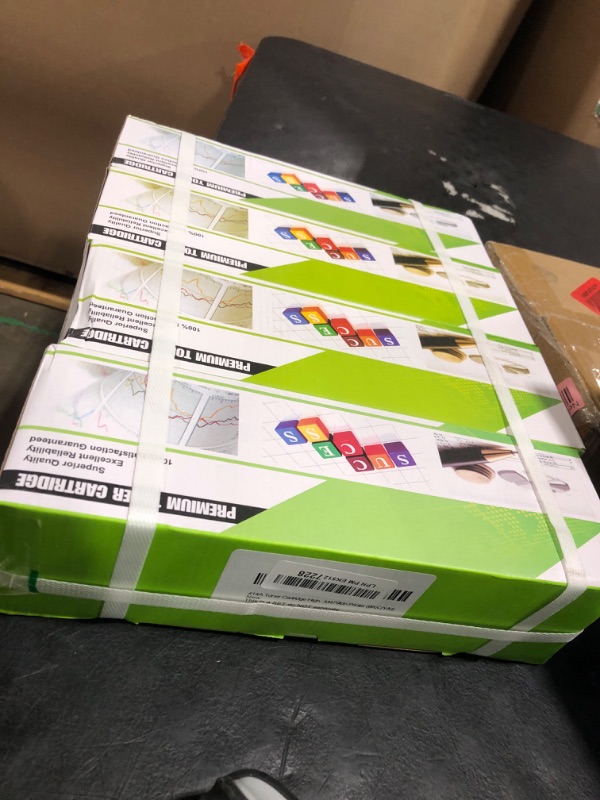 Photo 1 of 414A Toner Cartridge High Yield Replacement for MFP M479fdw Toner for 414A 414X 4 Pack Work for HP Color Laser Jet Pro MFP M479fdw M454dw M454dn M455dn MFP M480f M479dw M479fdn Printer (BK/C/Y/M)