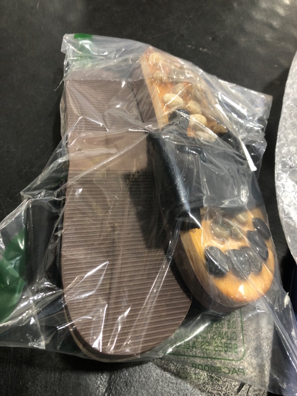 Photo 1 of Mikitutu Massage Slippers with Earth Stone, Helps Plantar Fasciitis Lower Back Heel Pain