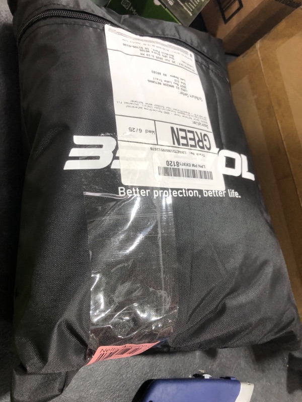 Photo 1 of BENVOL Water Softener Cover - 900D Marine-Grade Waterproof Oxford Fabric,All-Season Protection,Easy Install, Universal Fit 64"x40"x16" - Black?Protect Your Outdoor Water Softener