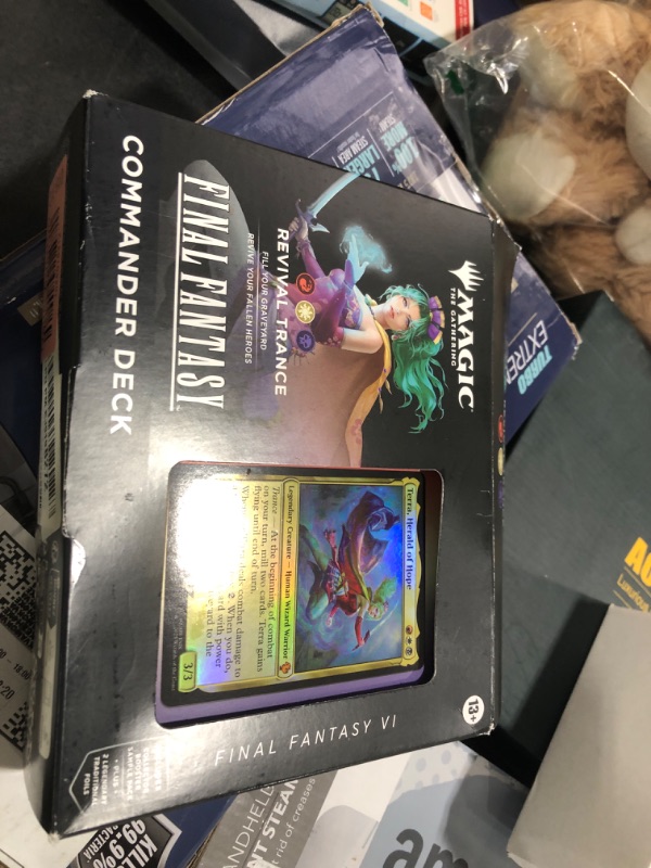 Photo 1 of Magic: The Gathering - Final Fantasy Commander Deck Bundle (Includes All 4 Decks)