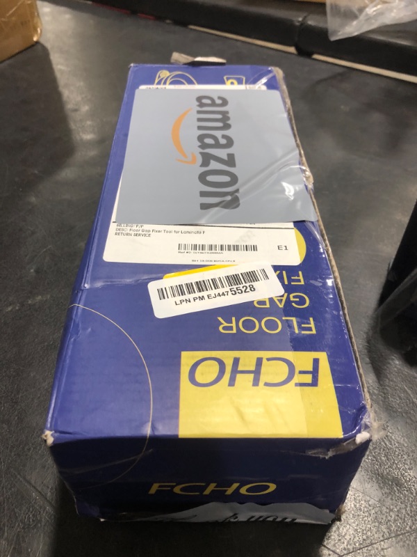 Photo 1 of Floor Gap Fixer Tool for Laminate Floor Gap Repair Include Suction Cup and Mallet -Blue Kit(Can't use on scraped surface floor)