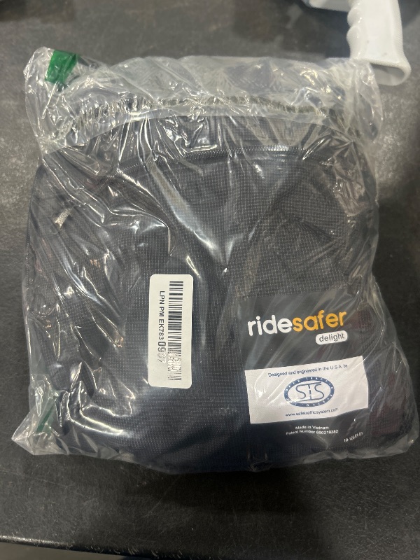 Photo 1 of RideSafer - Extra Small Black, Lightweight, Compact, Portable Car Seat - Perfect for Travel and Everyday Child Safety