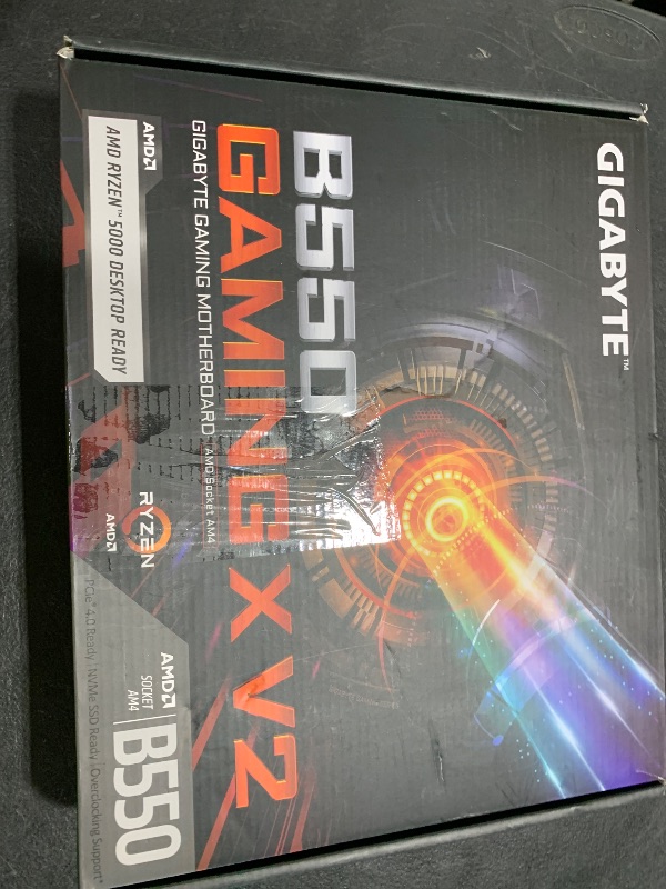 Photo 1 of Gigabyte B450M DS3H (AMD Ryzen AM4/Micro ATX/M.2/HMDI/DVI/USB 3.1/DDR4/Motherboard)
