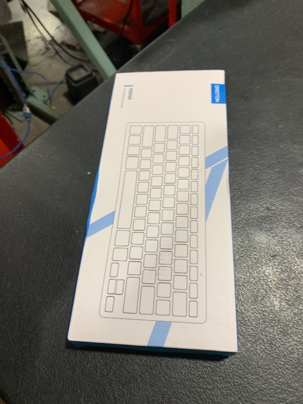 Photo 1 of OMOTON Bluetooth Keyboard Compatible with Mac, Compact Wireless Keyboard Compatible with MacBook Pro/Air, iMac, Mac mini/Pro Laptop and PC (Silver)