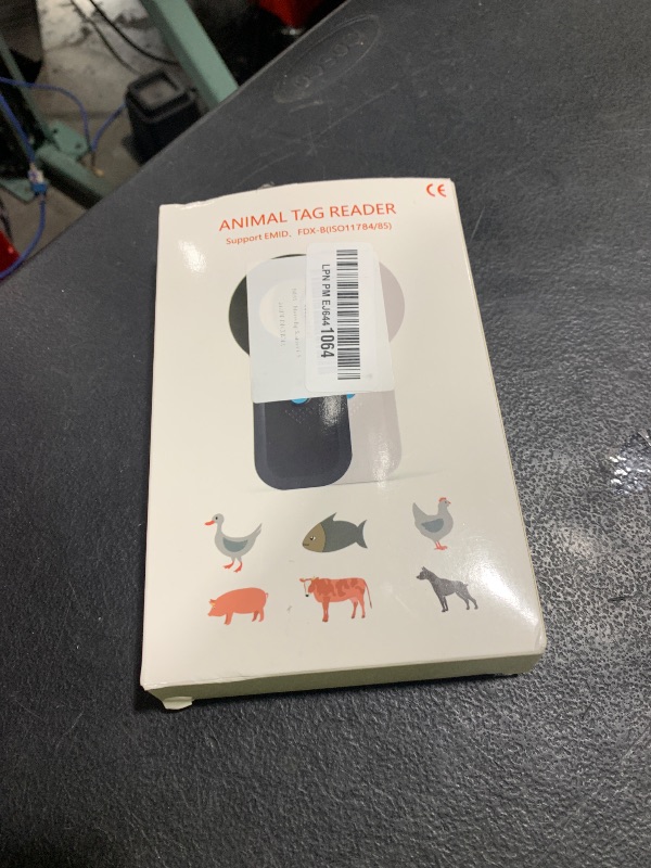 Photo 1 of Symcode Animal Microchip Scanner with 1.44IN TFT Display, Bluetooth Wireless Pet Chip Scanner RFID Reader ISO11784/85/FDX-B/EMID 240 Records Data Storage Upload to PC