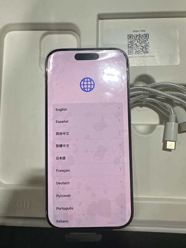 Photo 1 of Apple iPhone 16 Pro, US Version, 256GB, Desert Titanium - Unlocked (Renewed Premium)