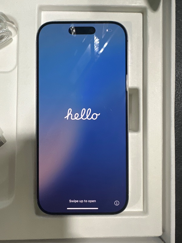 Photo 1 of Apple iPhone 16 Pro, US Version, 256GB, White Titanium - Unlocked (Renewed Premium)