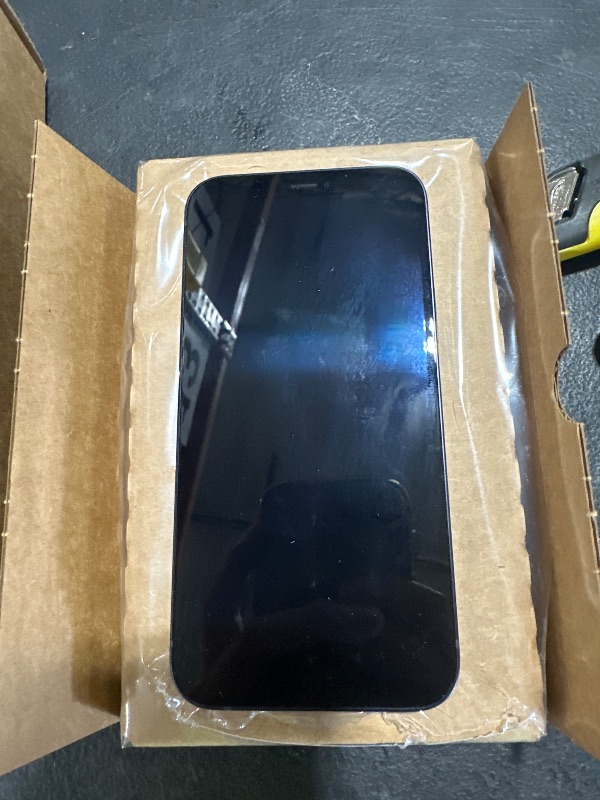 Photo 1 of Apple iPhone 12, 64GB, Black - Fully Unlocked (Renewed)