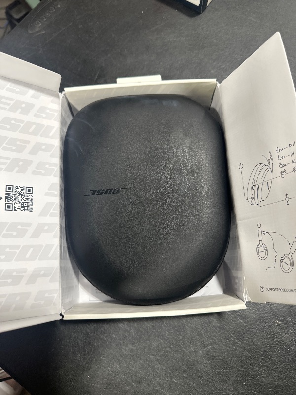 Photo 1 of Bose QuietComfort Ultra Bluetooth Headphones, Wireless Headphones with Spatial Audio, Over Ear Noise Cancelling with Mic, Up to 24 Hours of Playtime, Black