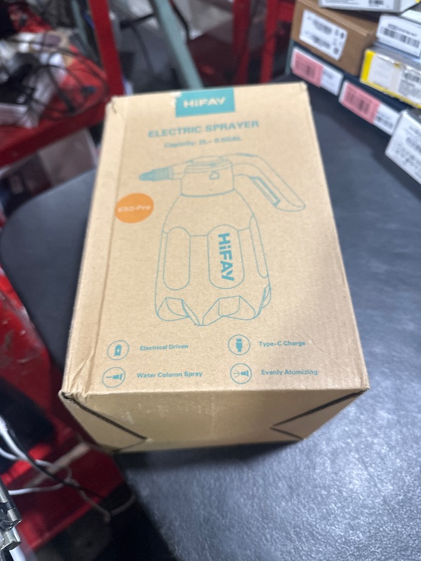 Photo 1 of ES2-PRO Electric Spray Bottle 2L/0.5Gallon, Rechargeable Battery Powered Sprayer Spray 60 Bottles On a Single Charge, Automatic Plant Mister?Pump Sprayer,Indoor Watering Can for Plants