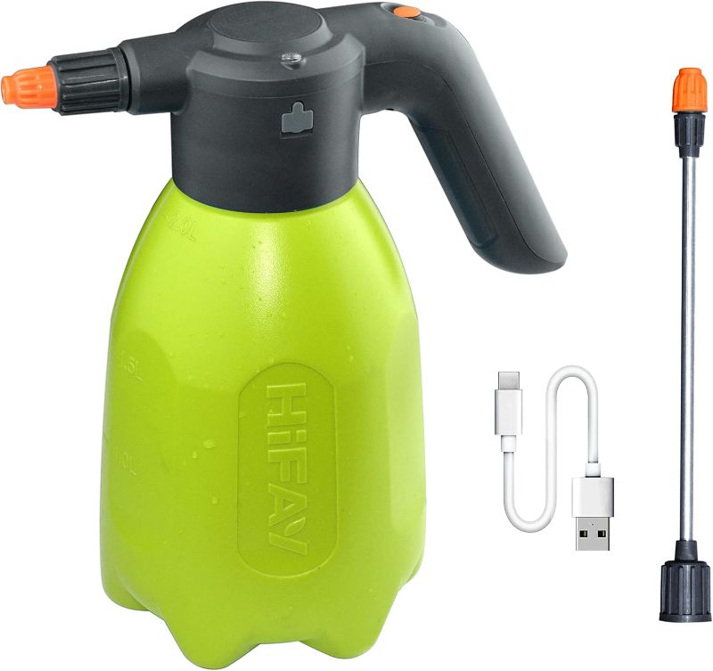 Photo 1 of ES2-PRO Electric Spray Bottle 2L/0.5Gallon, Rechargeable Battery Powered Sprayer Spray 60 Bottles On a Single Charge, Automatic Plant Mister?Pump Sprayer,Indoor Watering Can for Plants