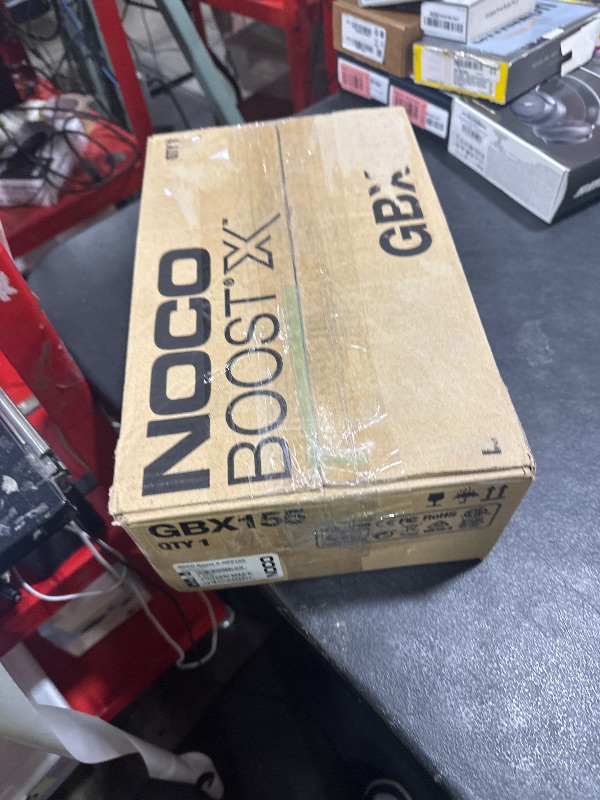 Photo 1 of NOCO Boost X GBX155: 4250A UltraSafe Jump Starter – 12V Lithium Battery Booster Pack, Portable Jump Box, Power Bank & Jumper Cables - for 10.0L Gas and 8.0L Diesel Engines