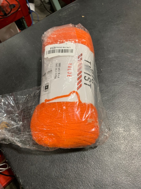 Photo 1 of Value Worsted Yarn (Varsity Orange)