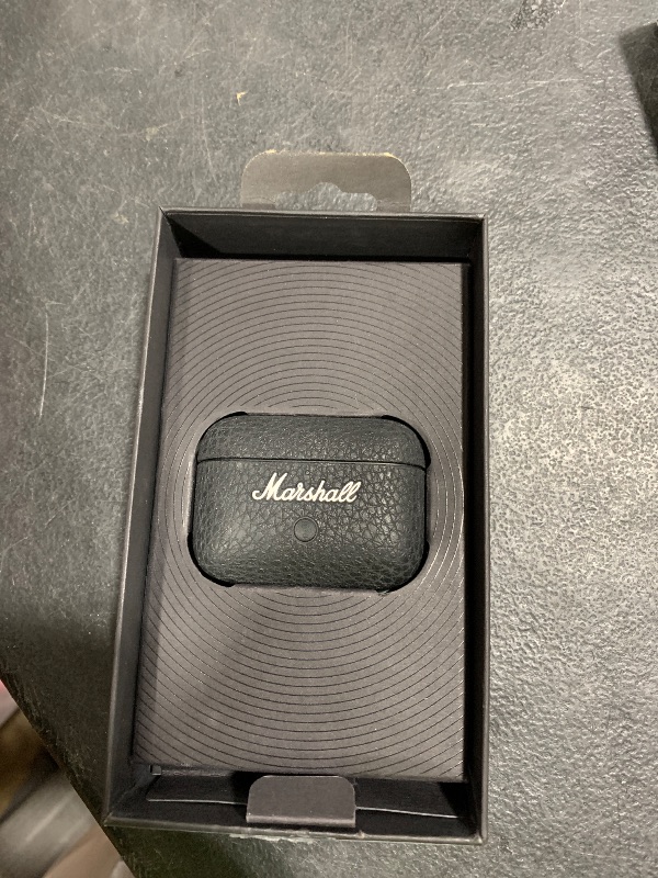Photo 1 of Marshall Motif II True Wireless Active Noise-Canceling Earbuds Headphones, Black