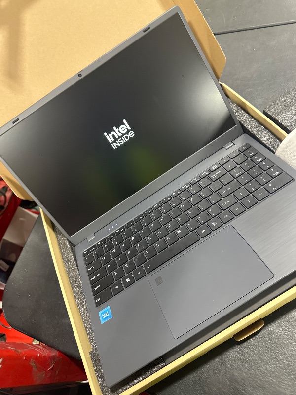 Photo 1 of 15.6-inch Windows 11 Laptop, 16GB RAM, 512GB SSD, FHD IPS Display Laptop Computer, Intel N5095 Quad Core, 2.4/5G WiFi, BT4.2 Backlit and Fingerprint, Lightweight and Portable