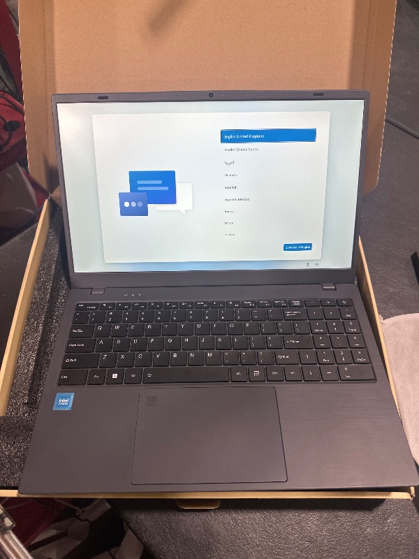 Photo 1 of 15.6-inch Windows 11 Laptop, 16GB RAM, 512GB SSD, FHD IPS Display Laptop Computer, Intel N5095 Quad Core, 2.4/5G WiFi, BT4.2 Backlit and Fingerprint, Lightweight and Portable