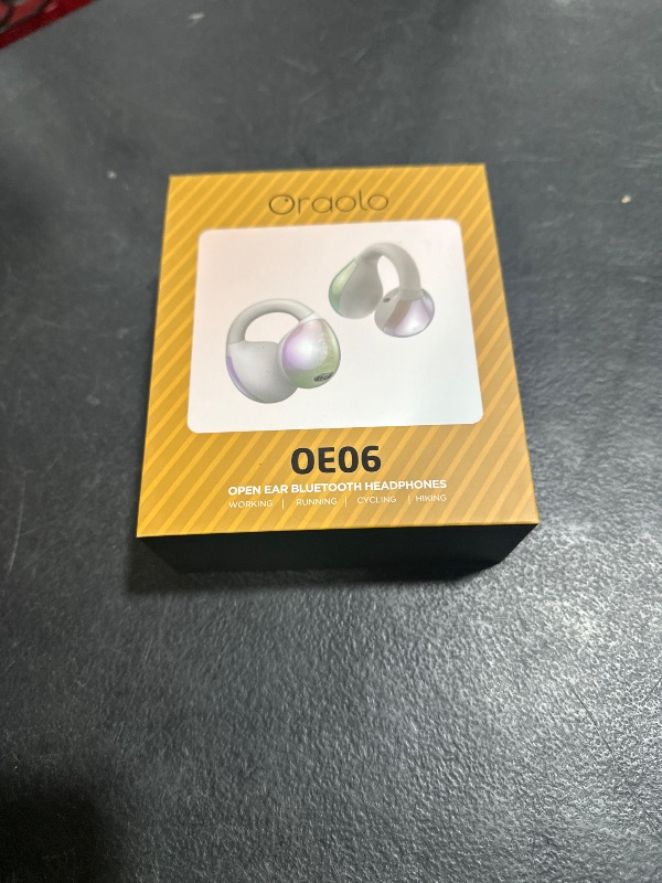 Photo 1 of Oraolo Open Ear Headphones, Bluetooth 5.4 Wireless Earbuds with Stereo Sound, ENC Clear Call, 21H Playtime, Type-C Charging, Touch Control, IPX6 Waterproof Open Ear Clip-On Earbuds for Outdoor Sports
Visit the Oraolo Store