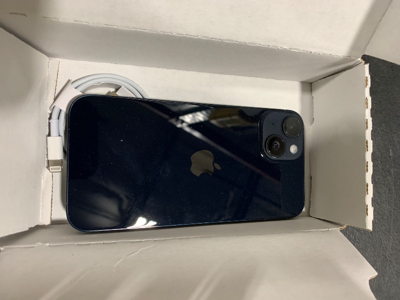 Photo 1 of Apple iPhone 13, 128GB, Midnight - Unlocked (Renewed)