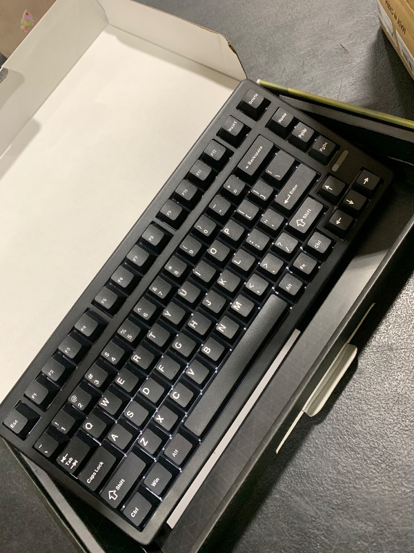 Photo 1 of EPOMAKER HE80 Hall Effect Gaming Keyboard, 8K Polling & 32K Scan, Creamy Gasket, DKS, SOCD, Hot-Swappable, RGB Backlit, Wired Gaming Keyboard for PC & Mac (Black)