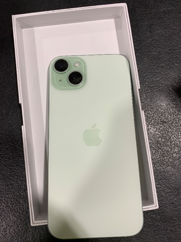 Photo 1 of Apple iPhone 15 Plus, 128GB, Green - Unlocked (Renewed Premium)