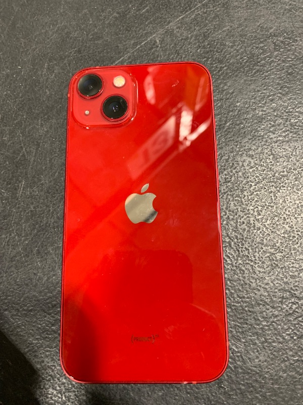 Photo 1 of Apple iPhone 13, 128GB, (PRODUCT)RED - Unlocked (Renewed)